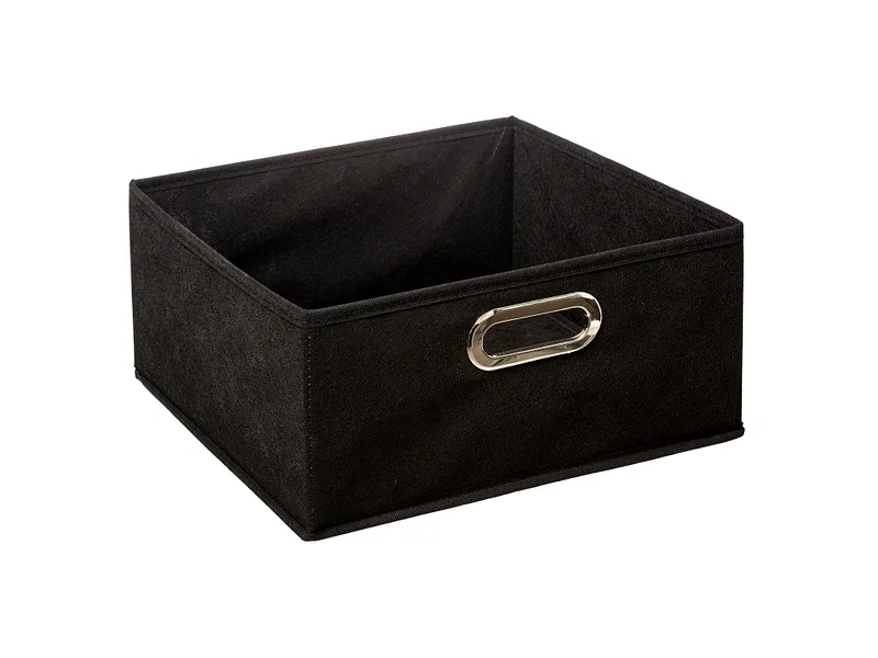 Aufbewahrungsbox JOVAN schwarz 31x31x15cm