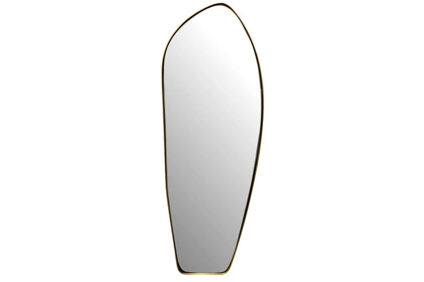 Spegel Wohnling Asymmetrisk metallram oval 90 cm -