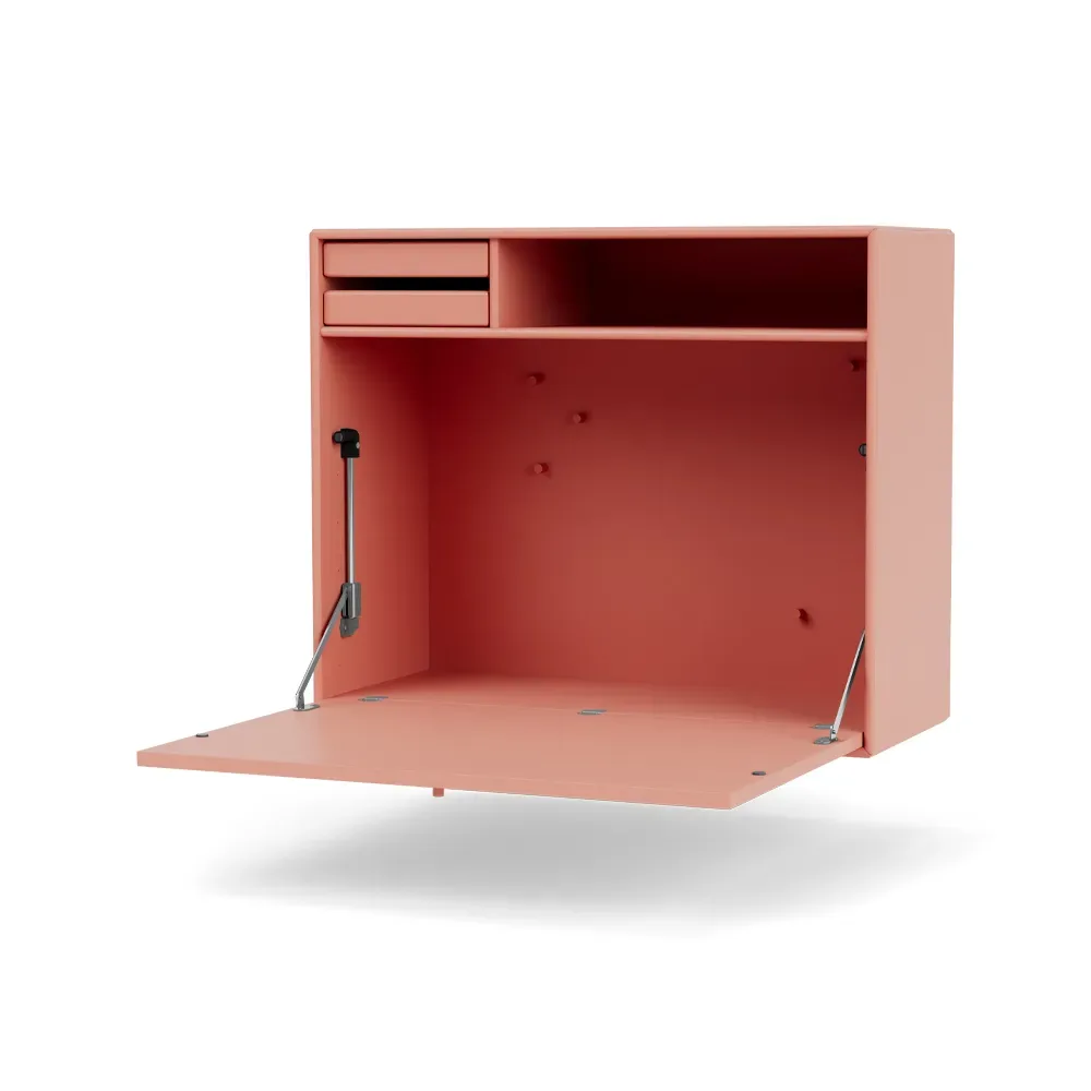 Montana STUDIO Schreibtisch wandhängend Rhubarb 151