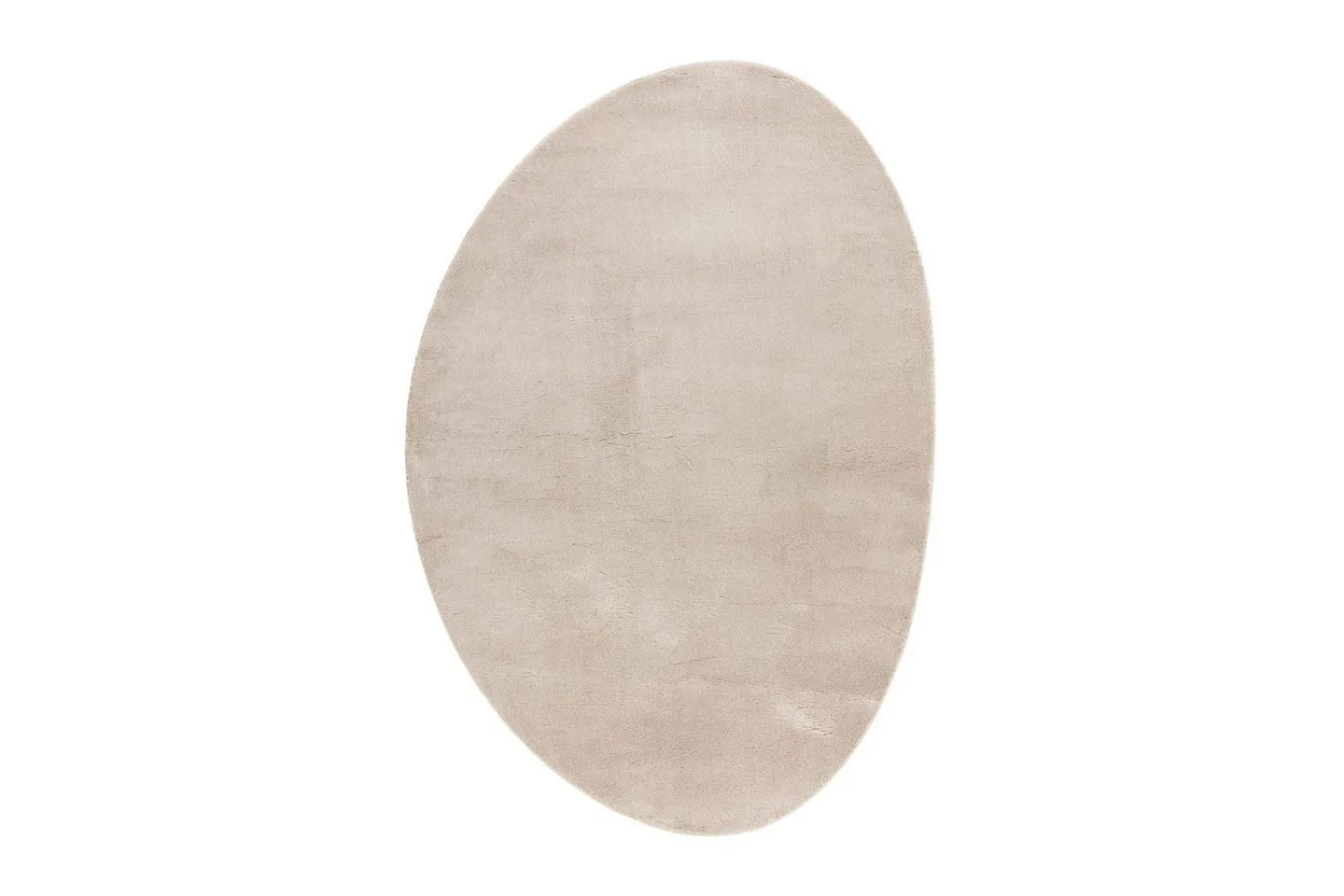 Tvättbar Matta Soft Shape - 200x290 cm, Melerad Linne