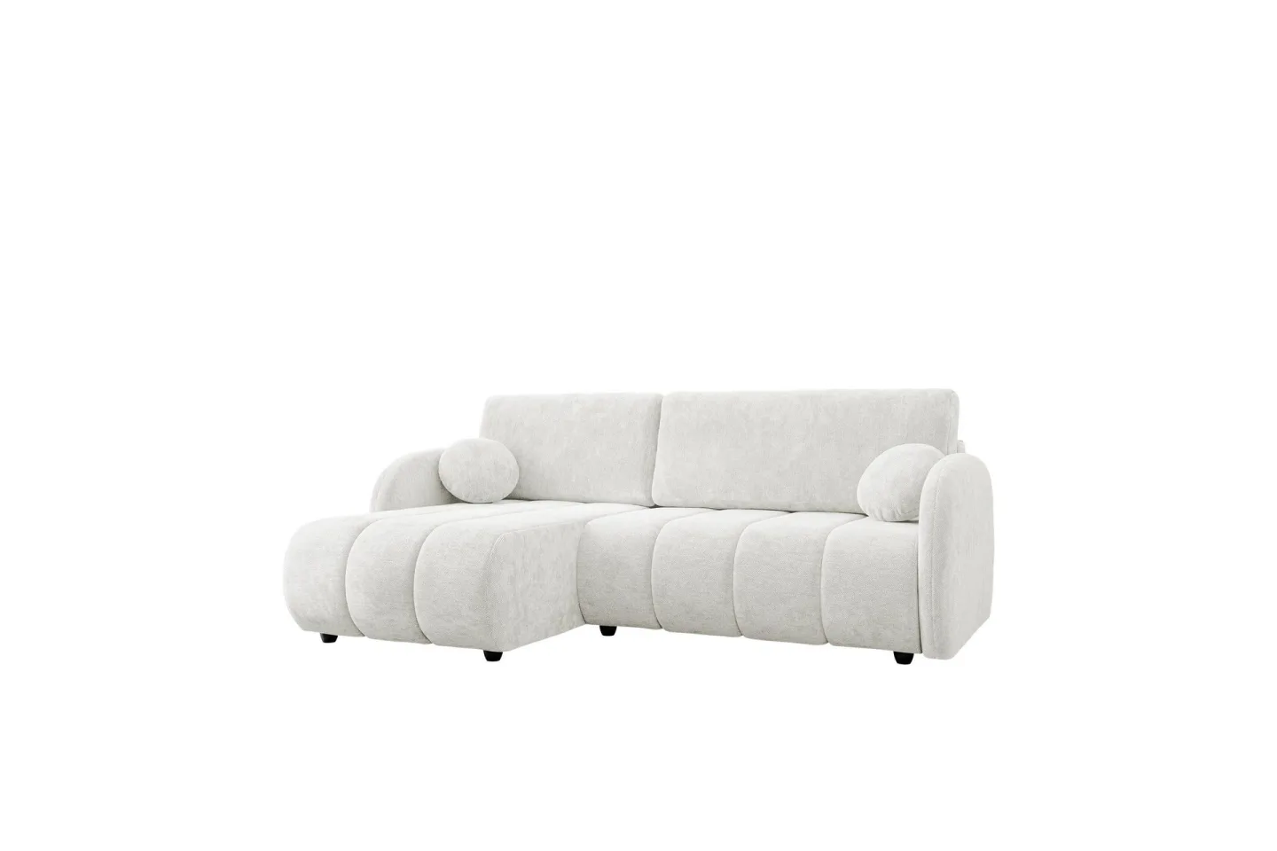 Zarania Bäddsoffa m. Divan 3-sits - Vit