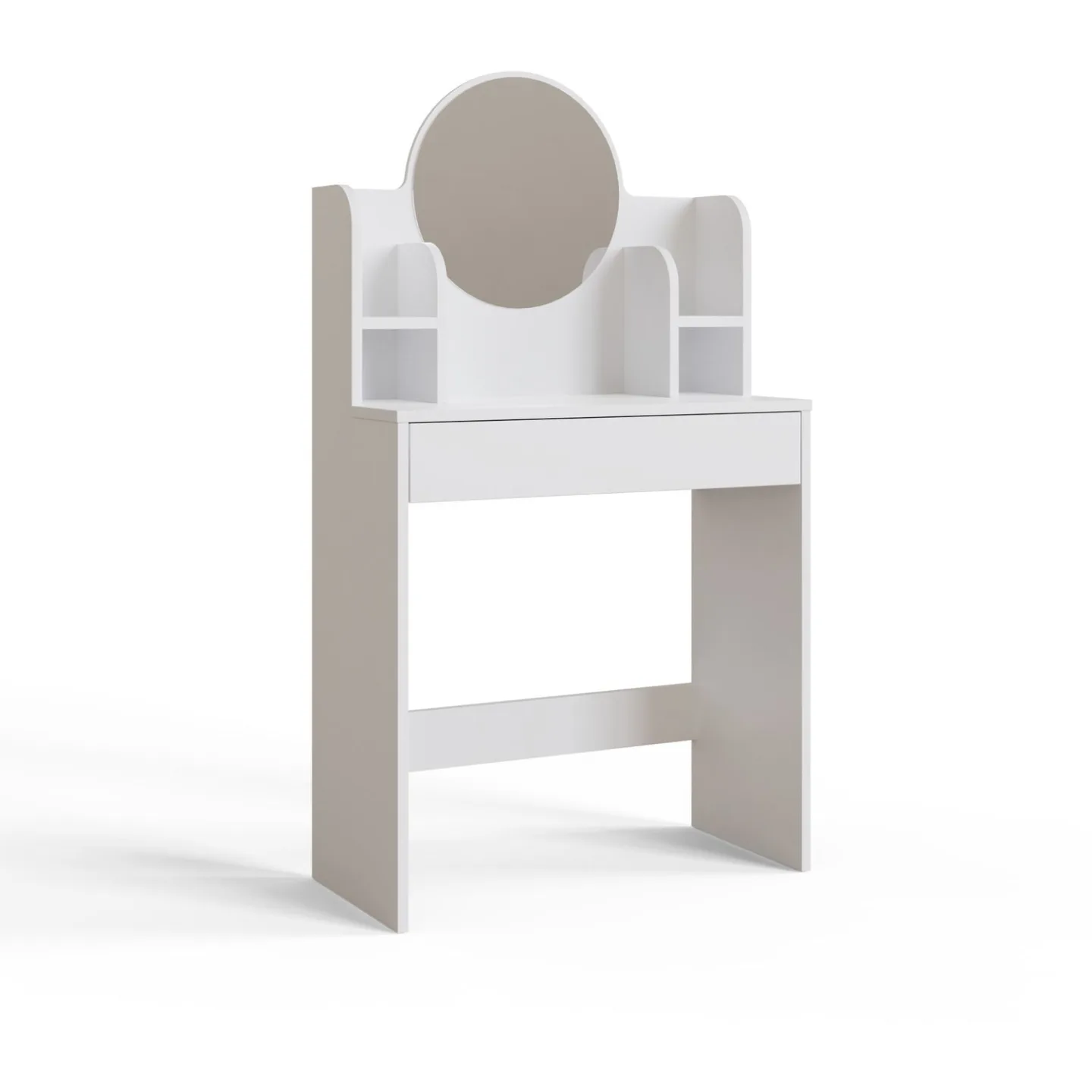 Vorina Sminkbord 85 cm - Vit