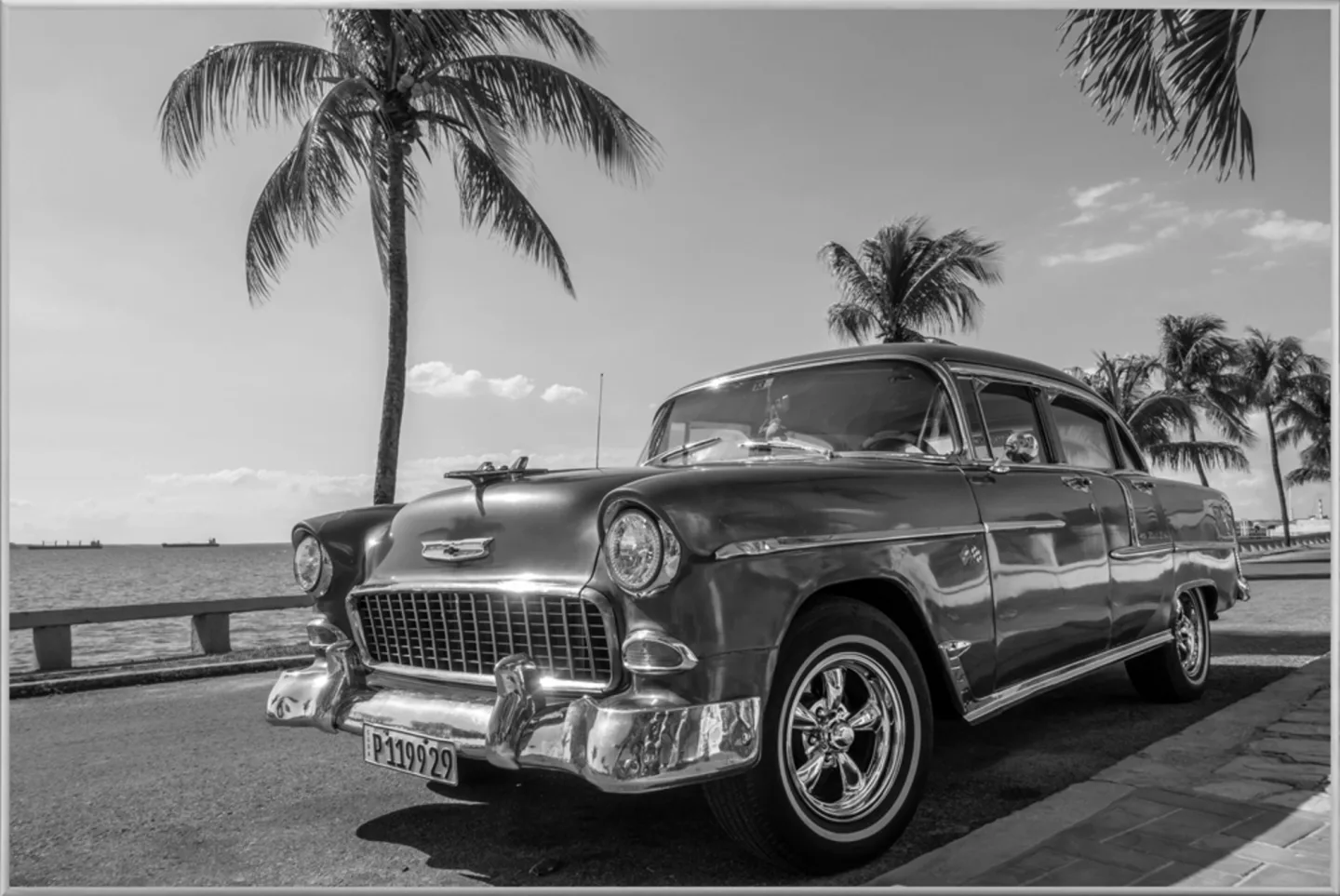 image LAND Bild mit Rahmen Oldtimer Auf Kuba | Schubiger Möbel