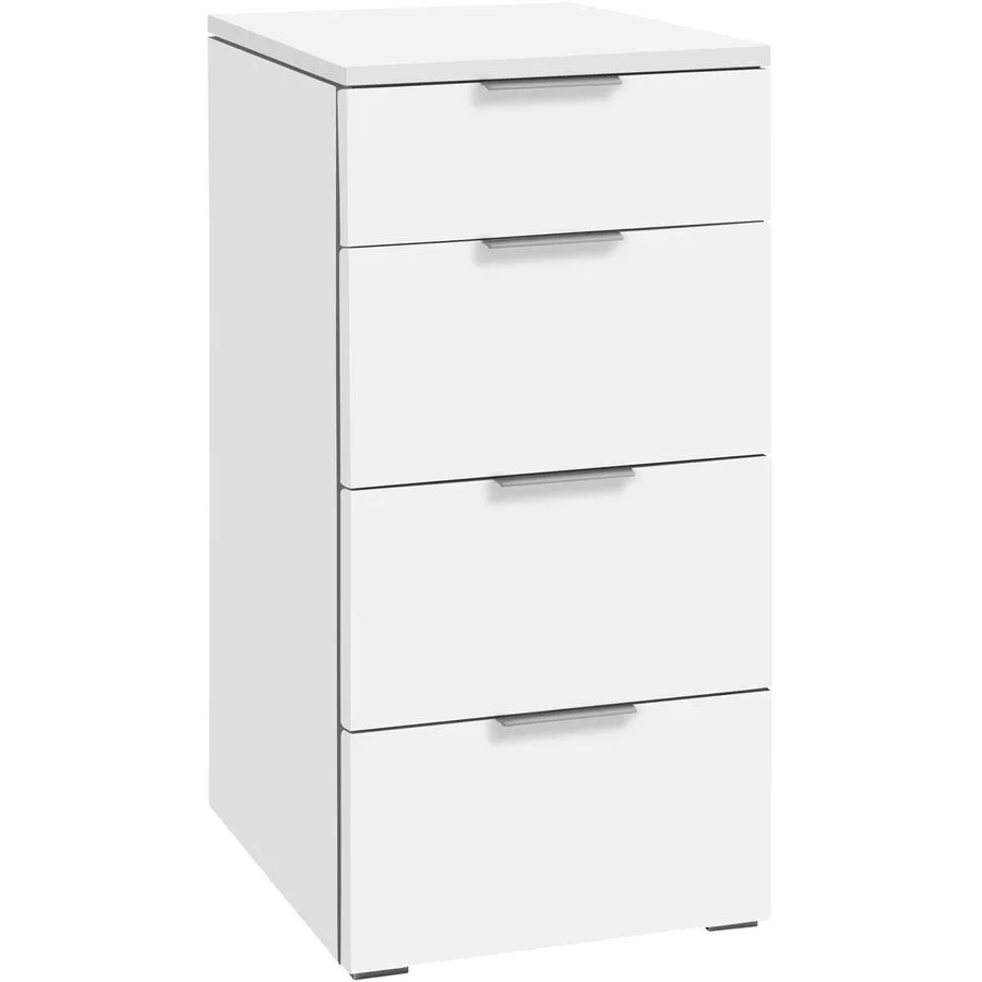 Hasena Kommode Nicanora Weiss MDF 45 cm 49 cm