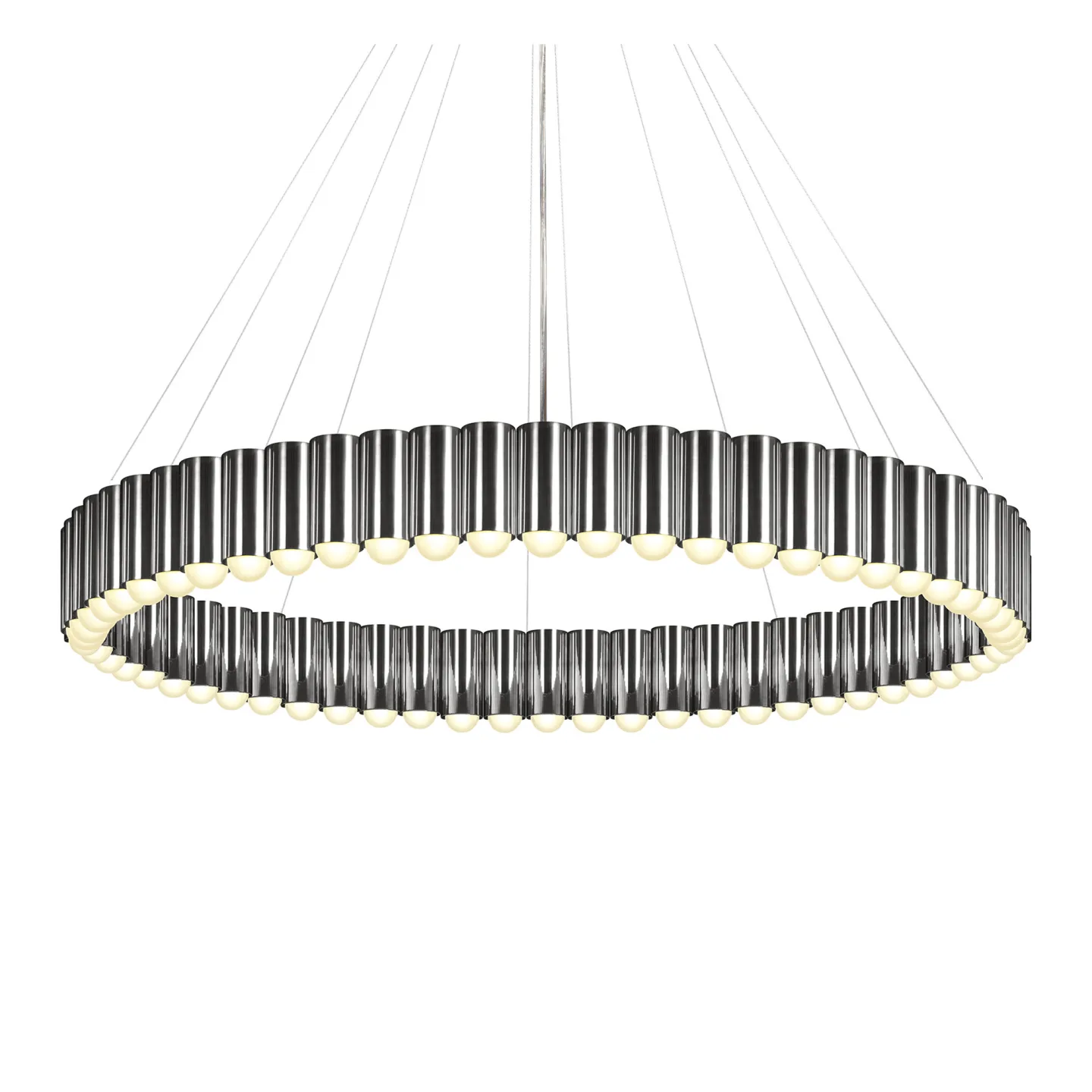 Lee Broom - Carousel XL, Polerad Krom - Takkronor - Silver