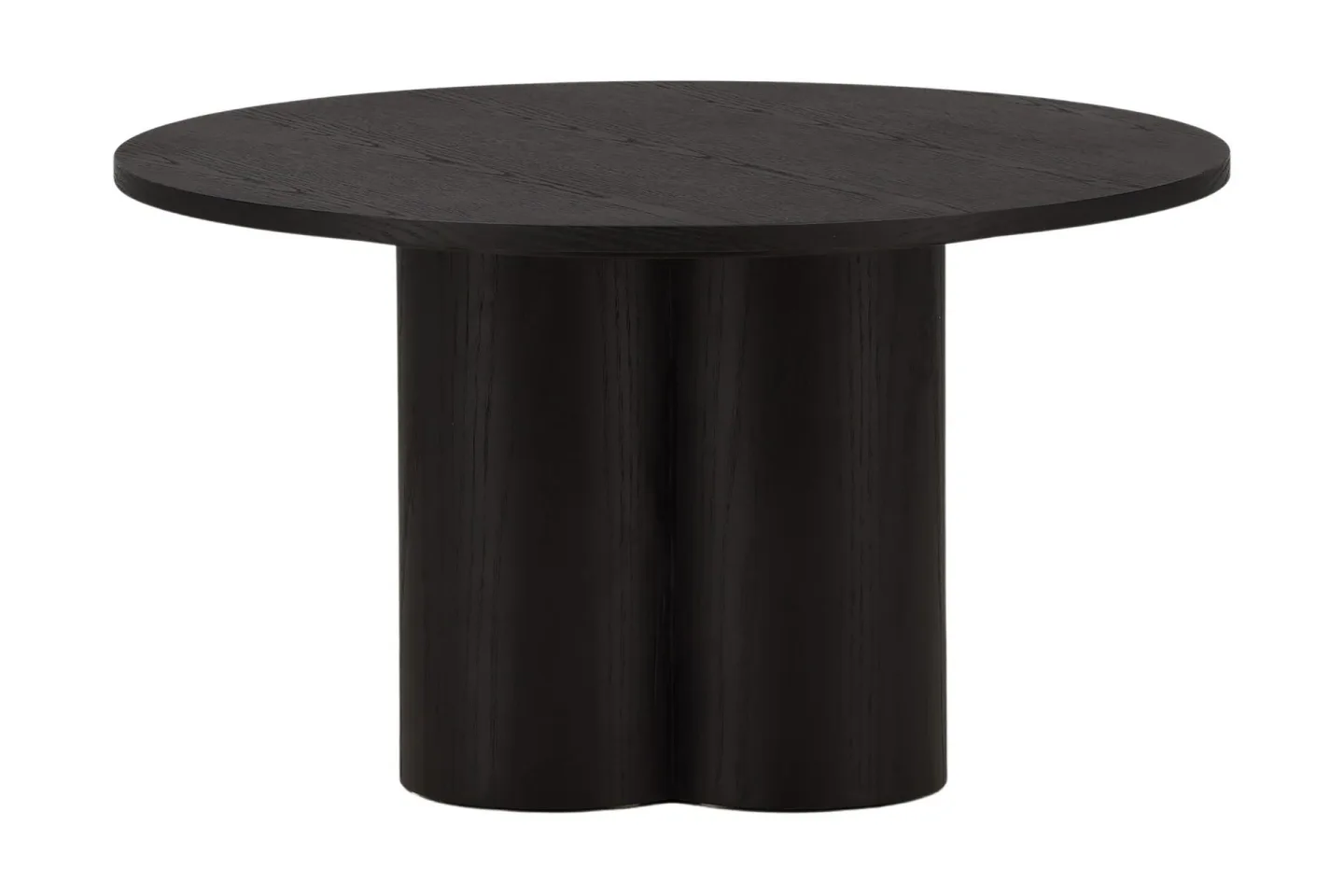 Olivia Soffbord 80 cm Runt - Svart