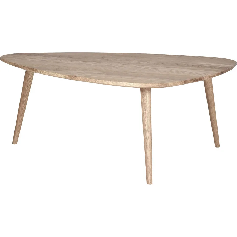 Salontisch Forlan II natur Eiche Massivholz B 90 T 60 cm