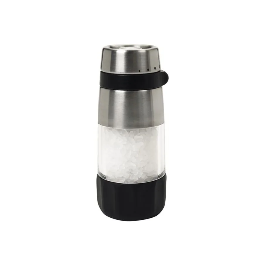 OXO Salzmühle Dilara silber Edelstahl/Acrylglas H 14.1 cm