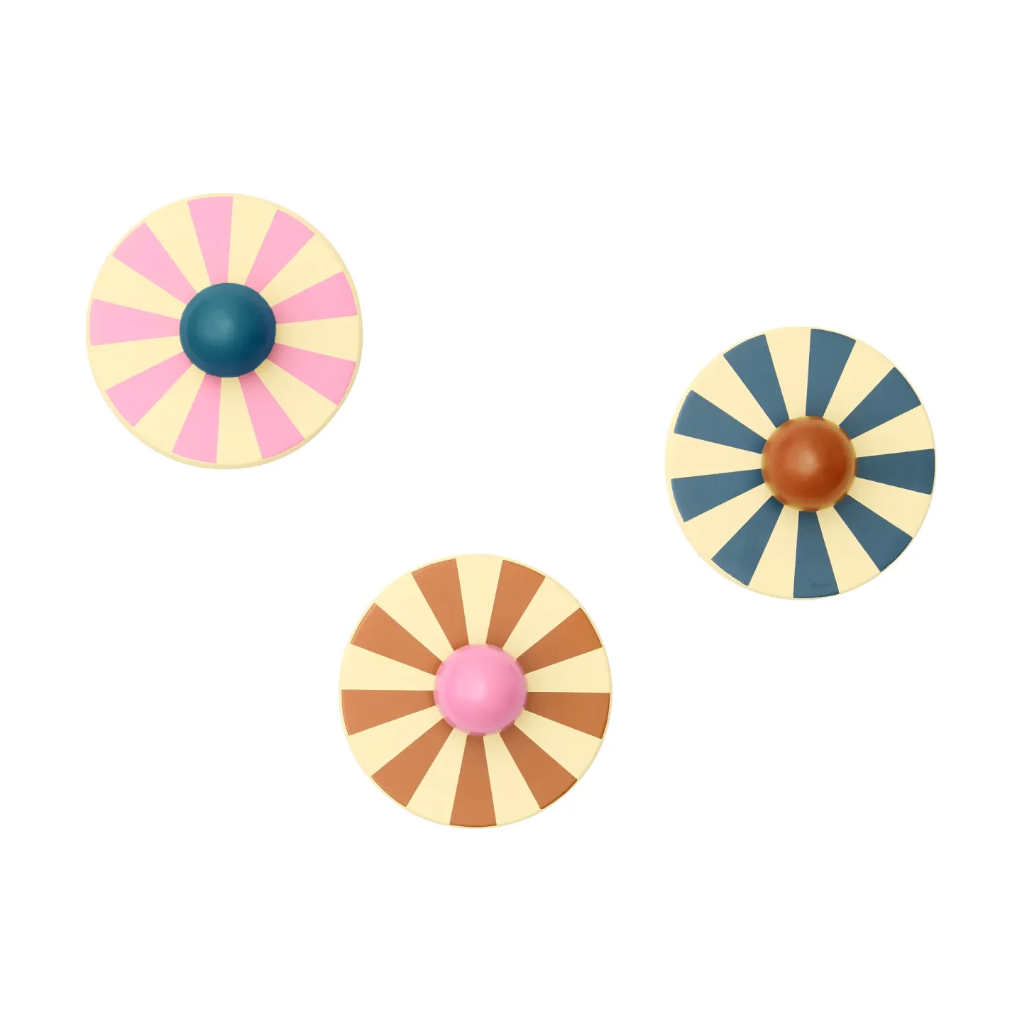 Kid's Concept Cirkus krok 3 delar Multi, Ø10x4,4 cm