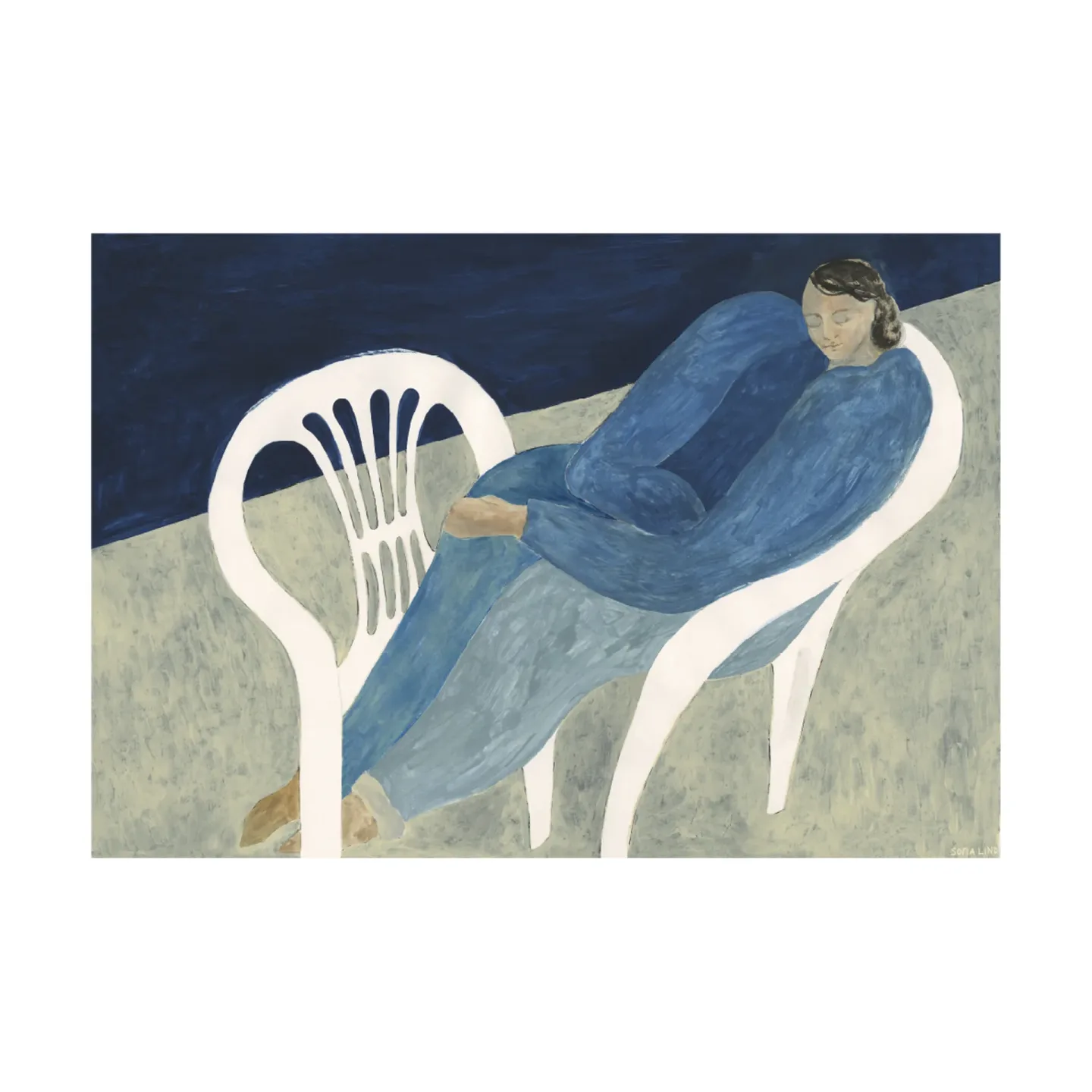 Fine Little Day Summer evening Poster 50 x 70cm