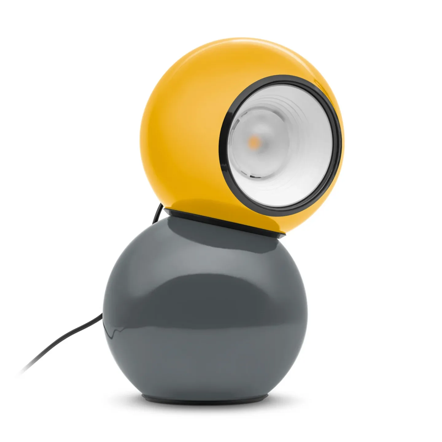 Gravitino LED-Tischleuchte, gelb, Höhe 24,9 cm - Stilnovo - Wohnzimmer - Design - Metall