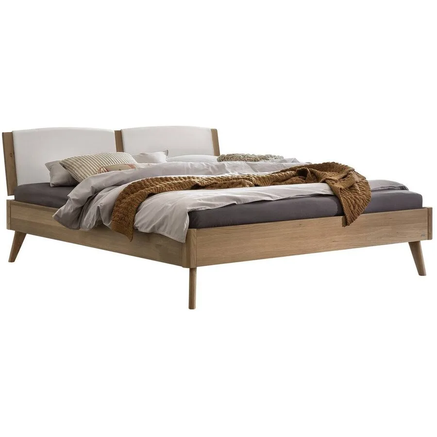 Hasena Bett Castello Eiche hell Eiche massiv Massivholz 160 x 210 cm