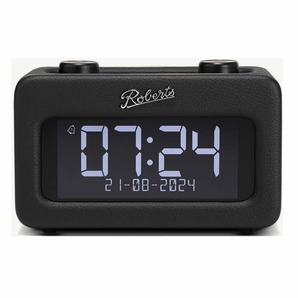 Retro klockradio REST Svart Roberts Radio