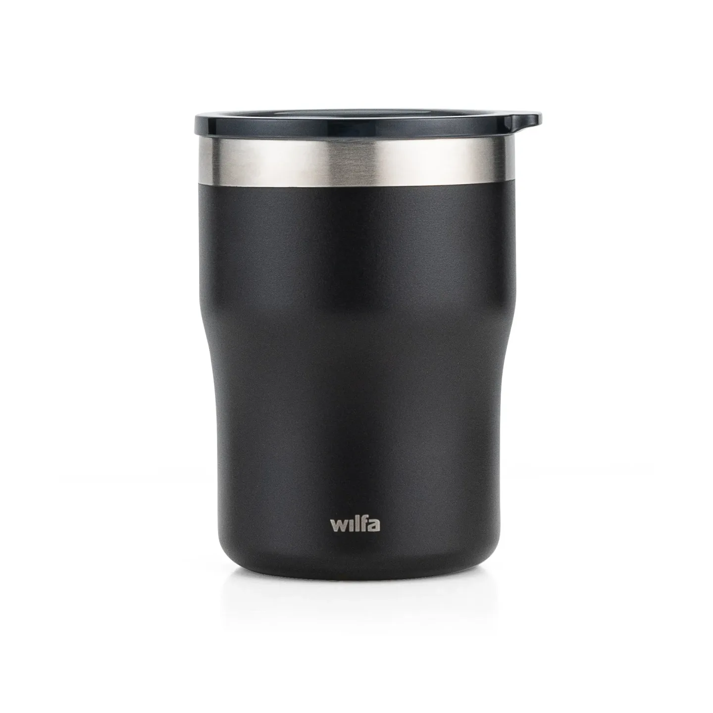 Wilfa Coffee 2go Thermobecher 300 ml Schwarz