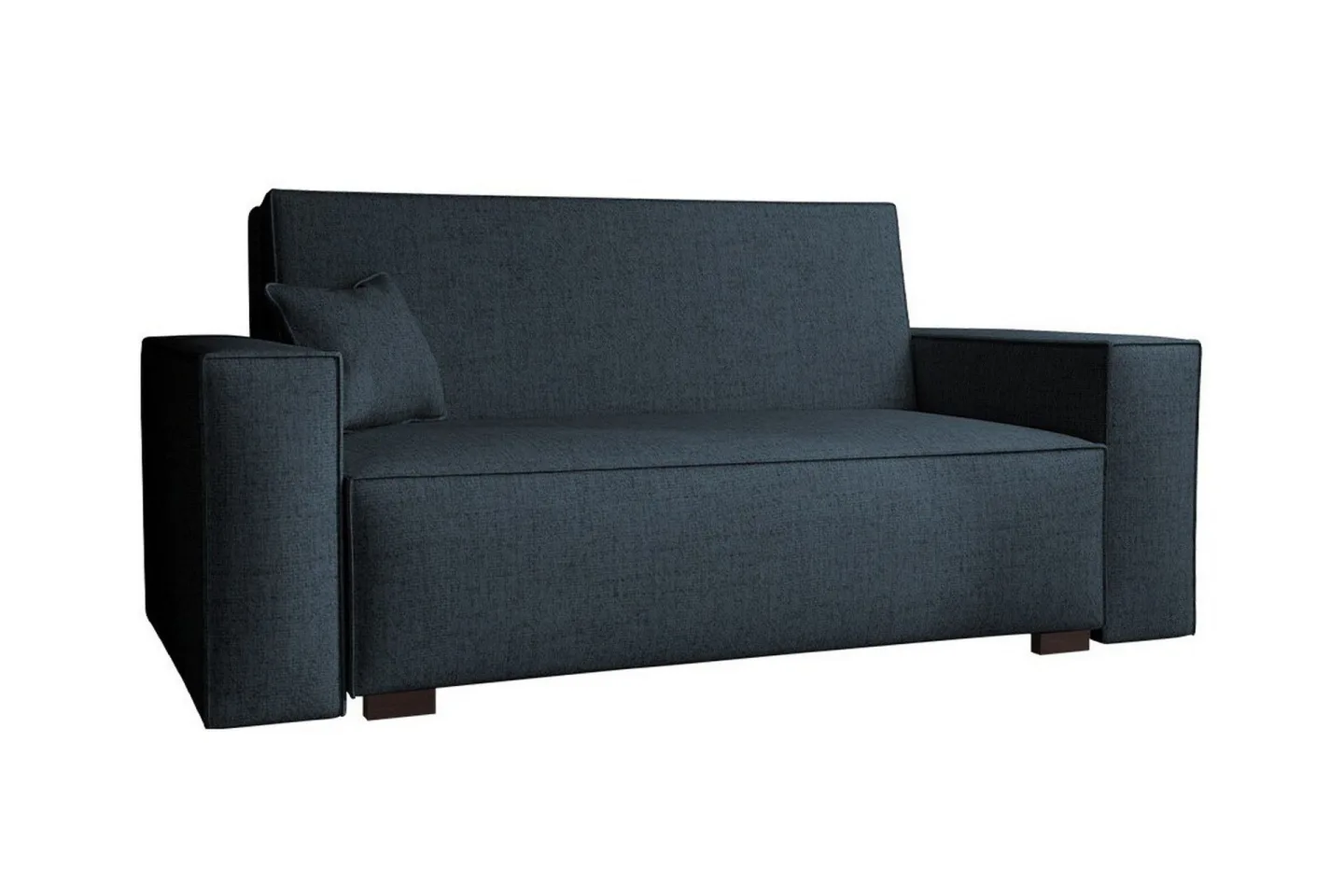 Denegal 2-sits liten bäddsoffa i Tyg - Grå