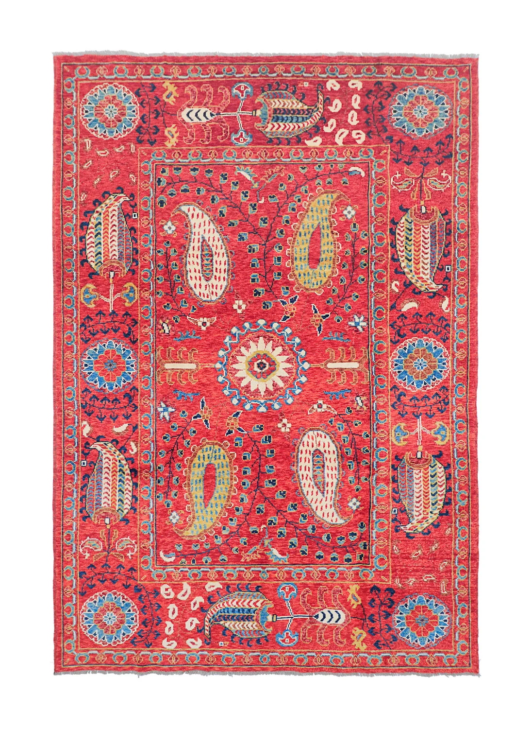 Orientalsk Teppe - Suzani Hand Knotted - 200 x 300 cm (Størrelse: 200 x 300 cm)