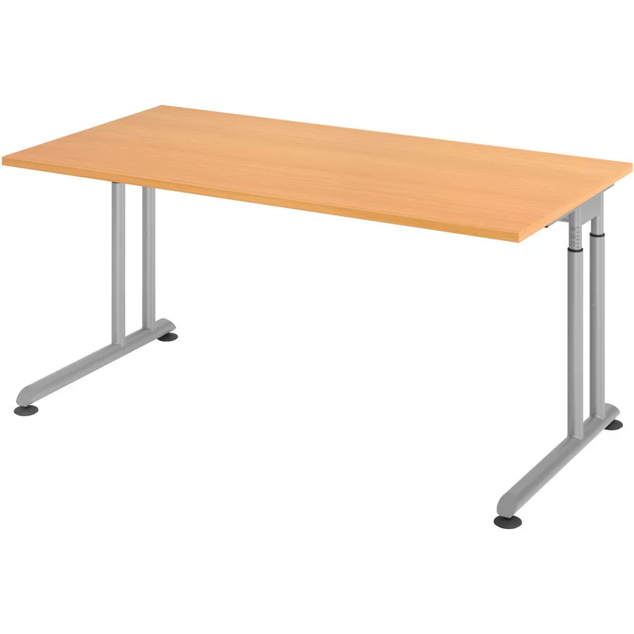 Schreibtisch Office buche Holzwerkstoff B 160 T 80 cm
