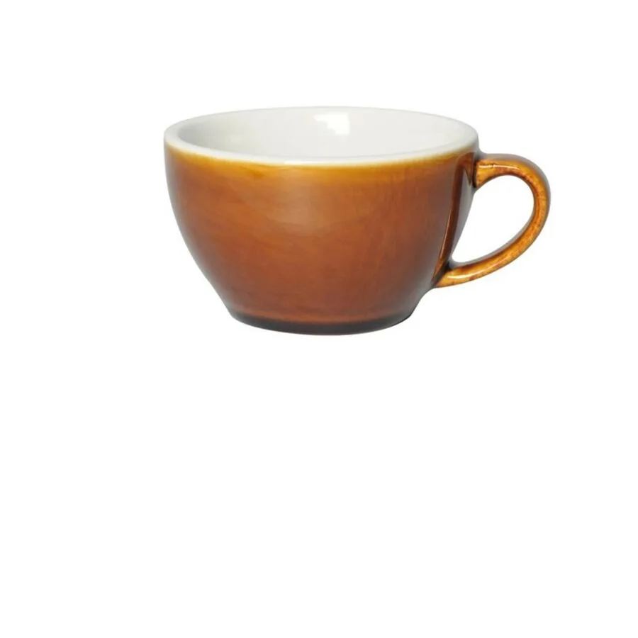 Diverse Cappuccinotasse Eggi caramel Porzellan H 6 cm 0.25 l