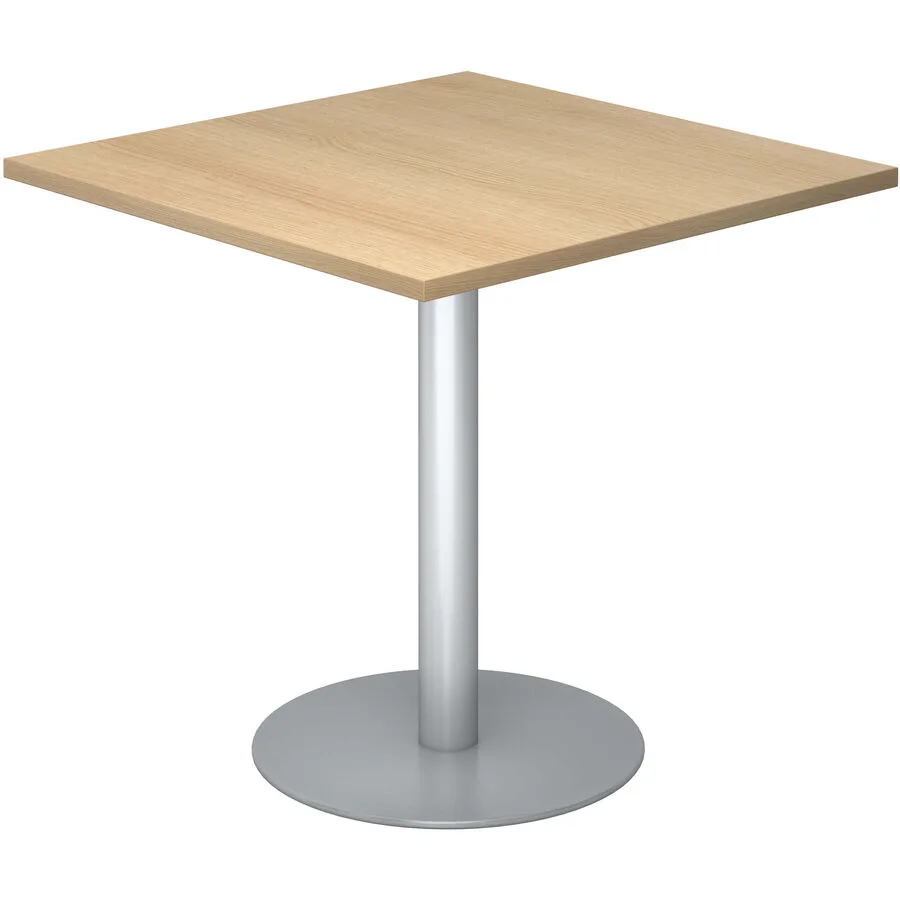 Besprechungstisch Office Eiche Dekor Holzwerkstoff B 80 T 80 cm