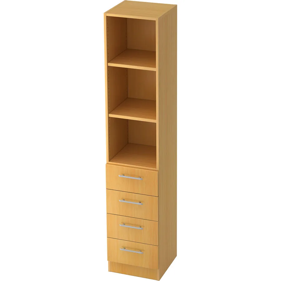 Regal Office buche Holzwerkstoff B 40.6 cm H 200.4 cm