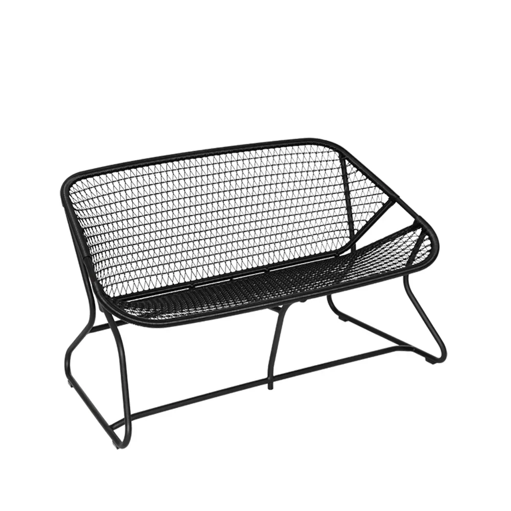 Fermob Sixties soffa Liquorice (svart)