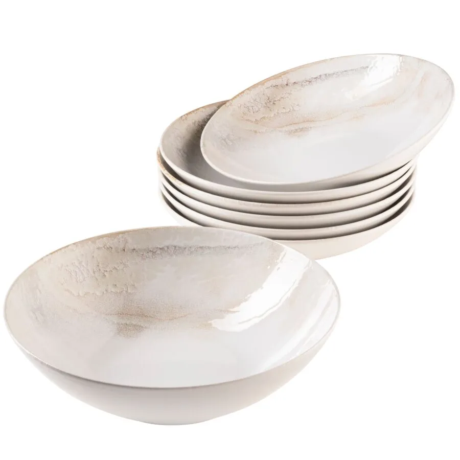 MÄSER Salatservierset Ossia Beige Steinzeug