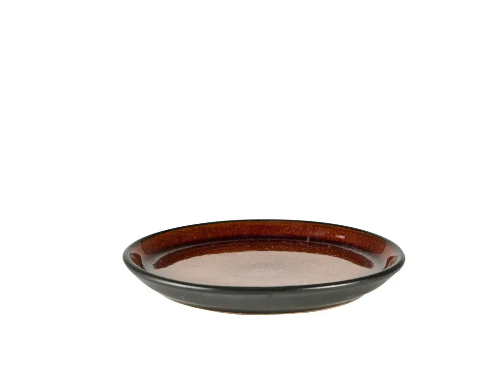 Bitz Gastro Teller Ø17 cm Schwarz-amber