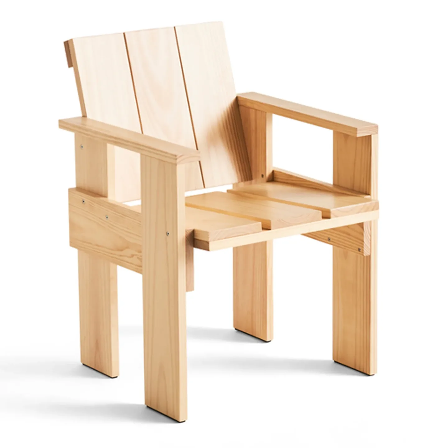 HAY Crate Dining Chair karmstol Water-based lacquered pinewood