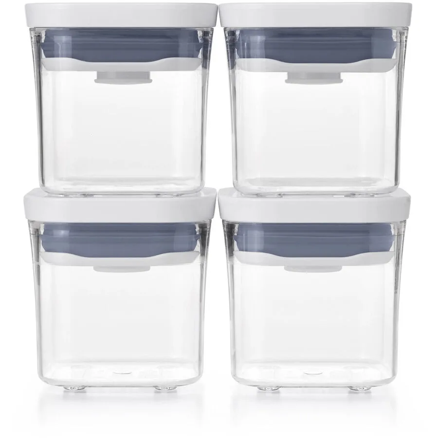 Aufbewahrungsbox Oxo Transparent Kunststoff 7.9 cm 7.9 cm 190 ml
