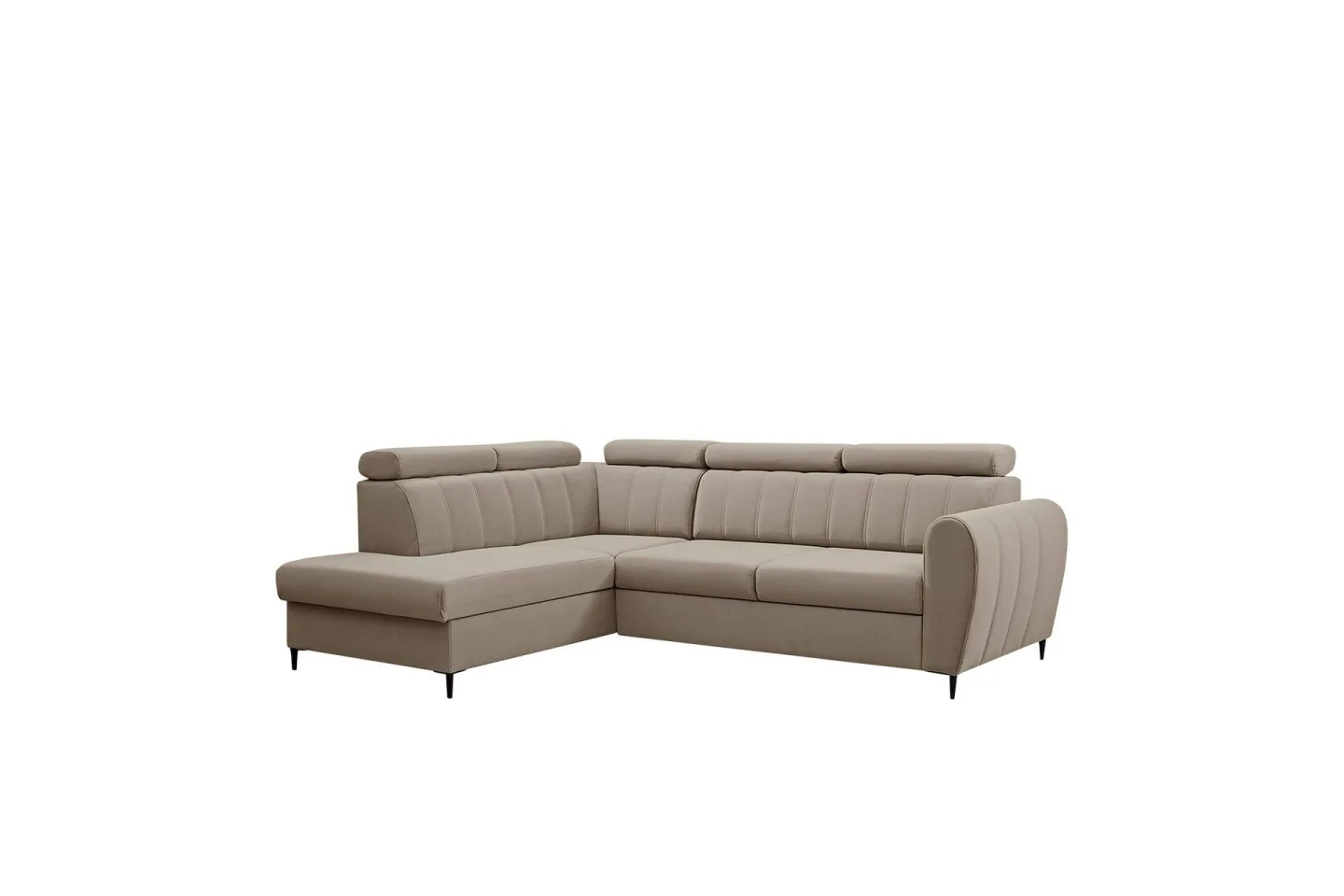 Hoffman Soffa med Schäslong 3-sits - Beige