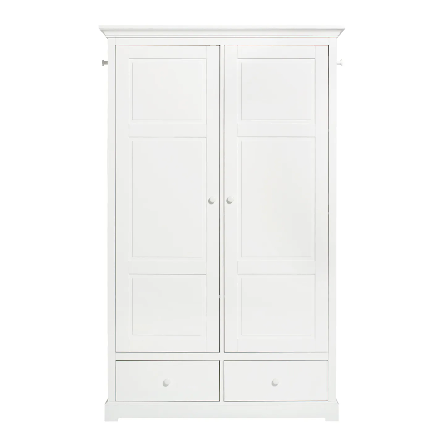 Oliver Furniture - Seaside Garderob 2 Dörrar - Skåp och vitrinskåp - Søren Rørbæk - Vit - Trä