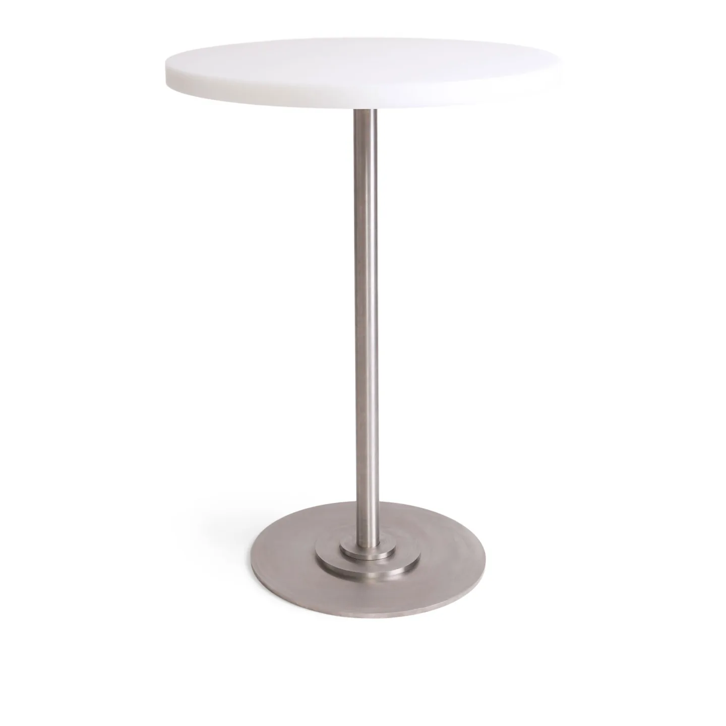 Frama - Table 57 matbord 55 cm rostfritt stål / white - Matbord - Per Holland Bastrup - Vit - Metall