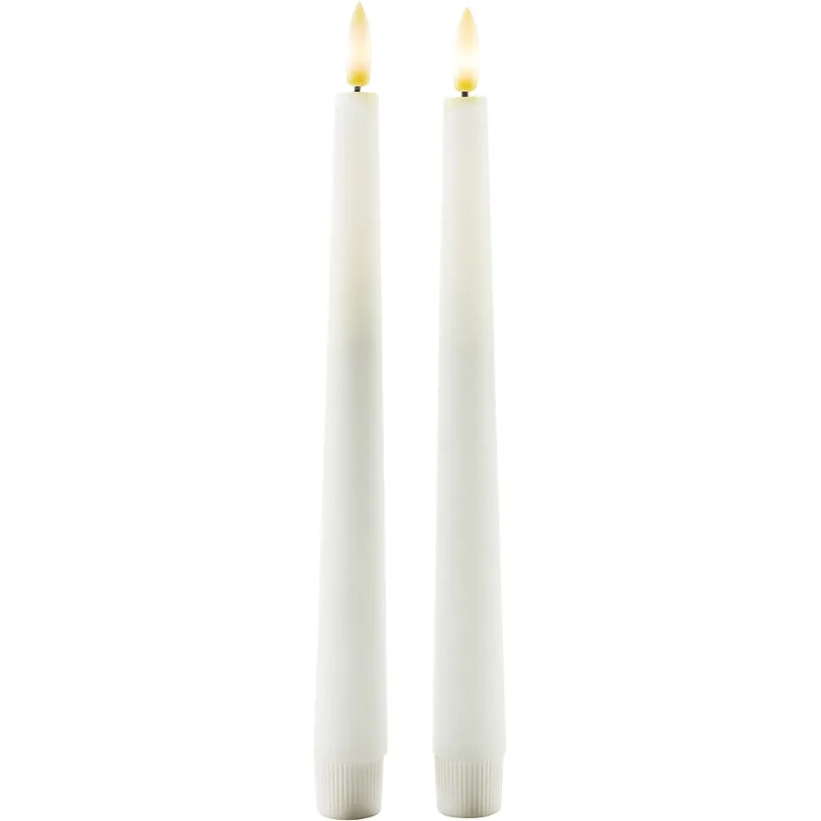 Kerzen-Set Magic Candle weiss Kunststoff - LED