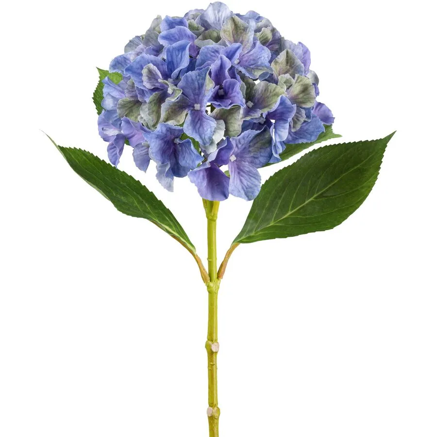 Kunstblume Modern Bohemian Blau Kunststoff 66 cm