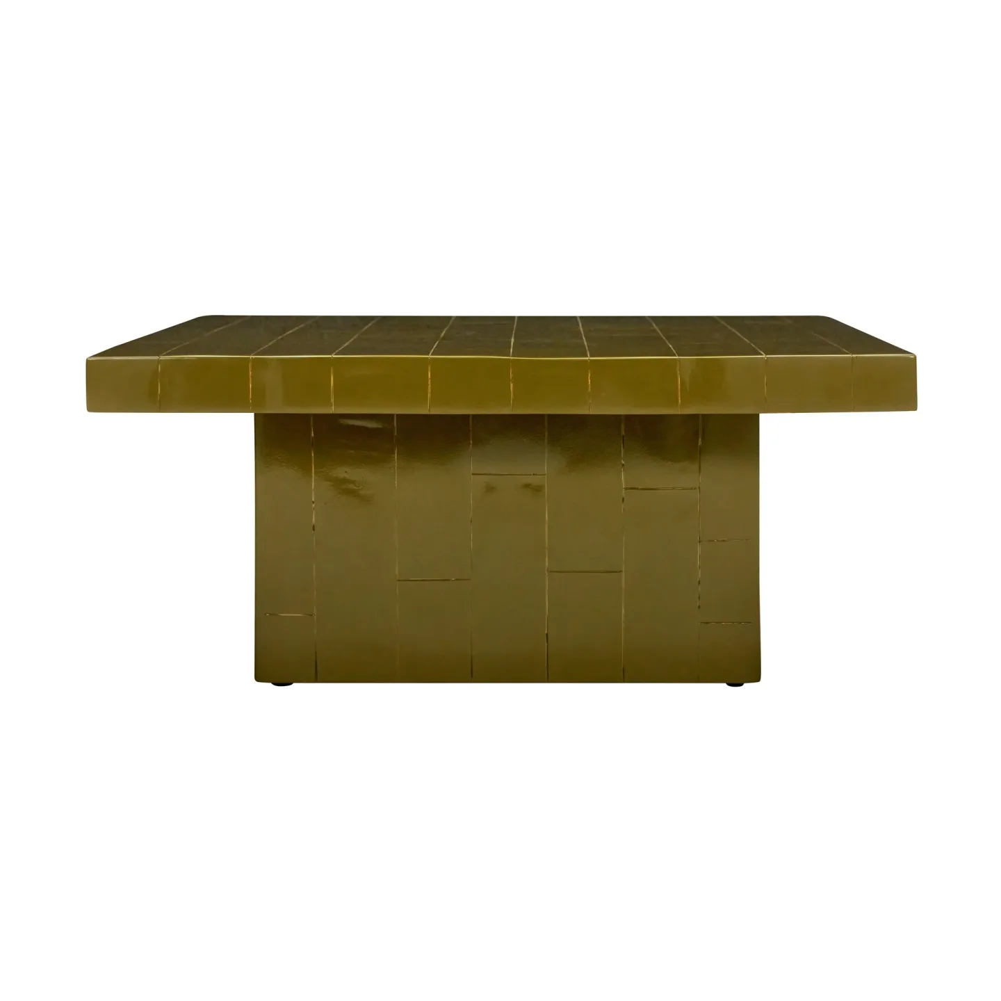 House Doctor Brick Couchtisch 100x100x44 cm Grün