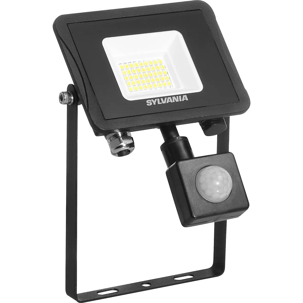 Strålkastare Start Flood IP65 PIR 3000lm 840 Svart