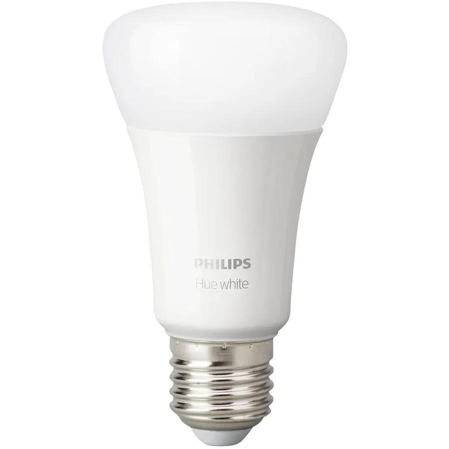 Leuchtmittel Philips Hue Kunststoff E27 9.5 W - Farbe: weiss - LED - Lichtfarbe: Extra warmweiss - LED Leuchtmittel