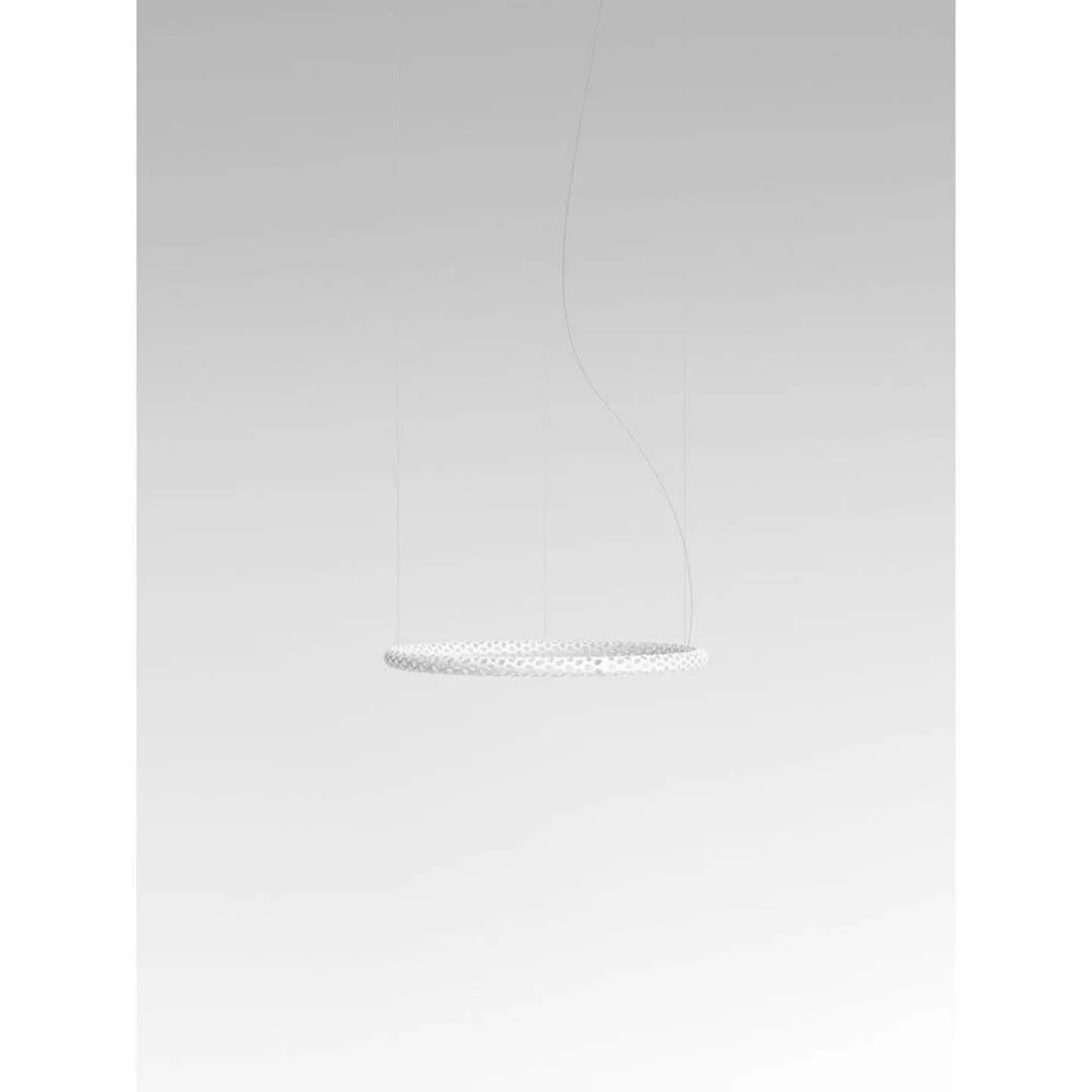Squiggle H1 Pendel 3000K Matt White - Rotaliana - Spisestue - Metal - Med én lyskilde