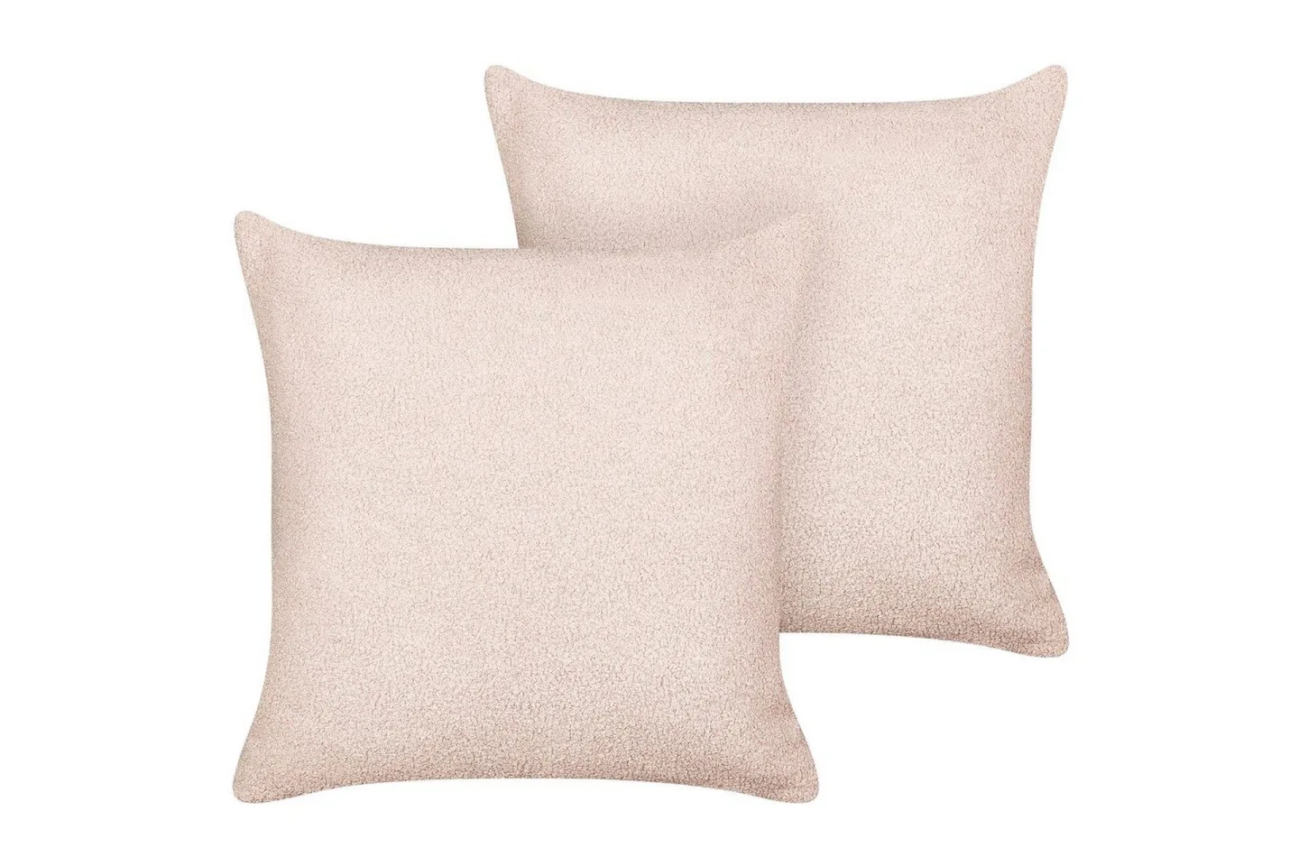 Prydnadskuddar Leuzea set om 2 Rosa, 45x45 cm - Rosa, 45x45 cm