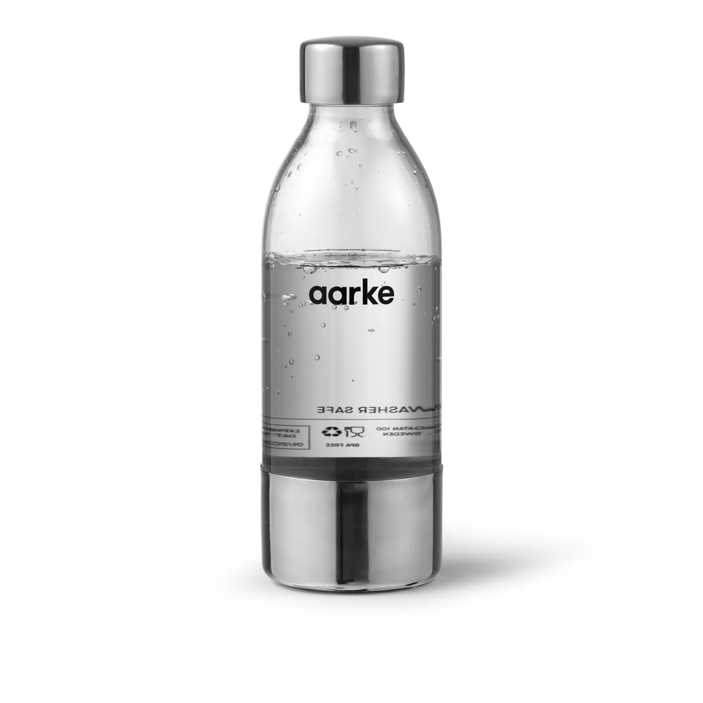 Aarke - PET-flaska Liten 65 cl - Tillbehör till köksmaskiner - Silver