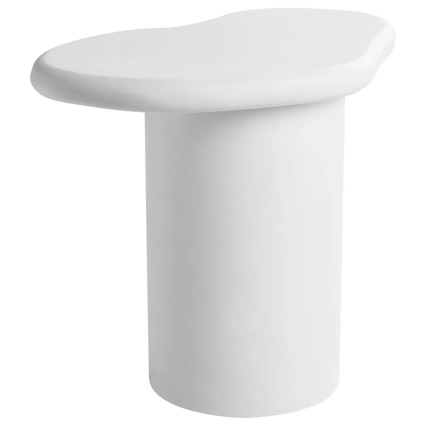 Sidobord utomhus Arsoli 43x58 cm - Vit