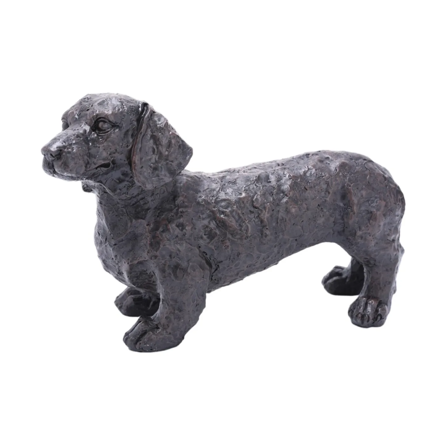 Decofinder Figur Dackel Schwarz Schwarz | Schubiger Möbel