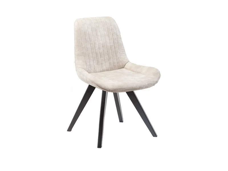 Stuhl AROSA Stoff taupe drehsitz