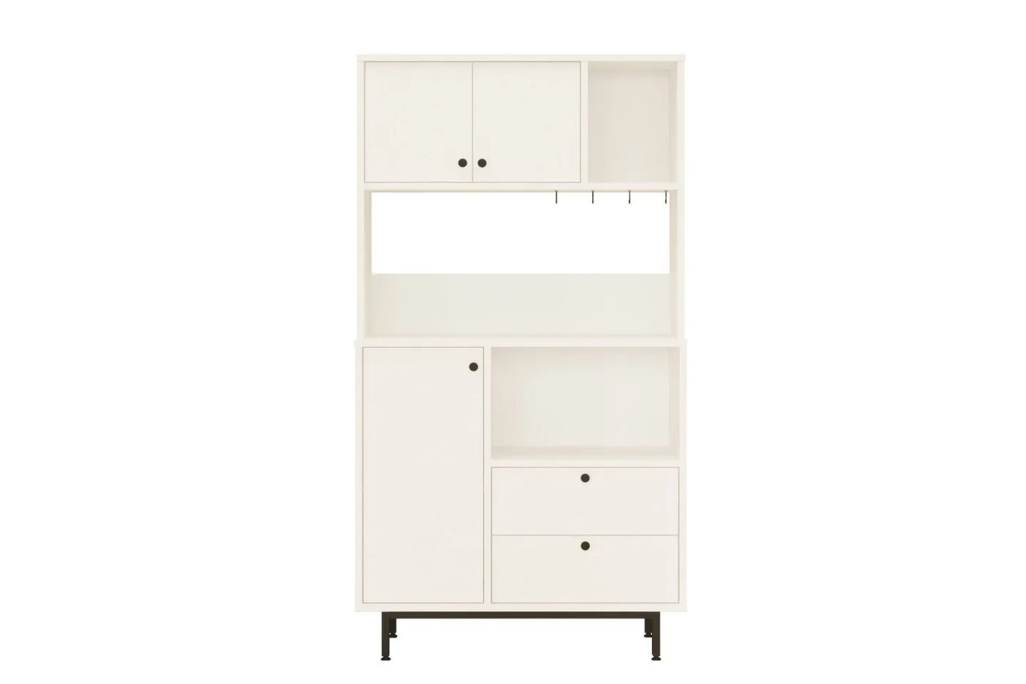 Donae Highboard - Vit