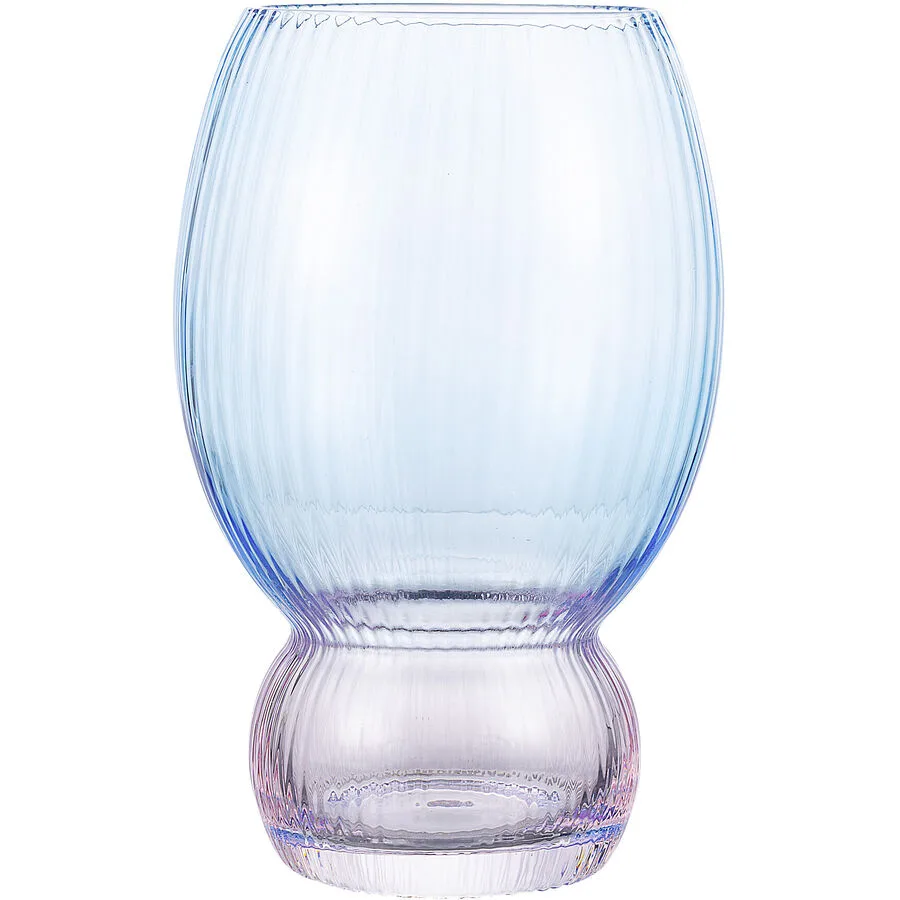 Weinglas Rhea blau / pink Glas H 14.0 cm 530 ml