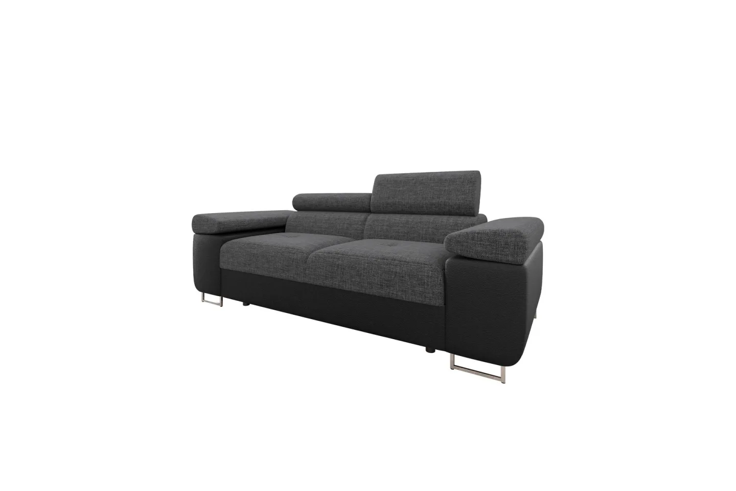 Gabina Soffa 2-sits - Svart/Grå
