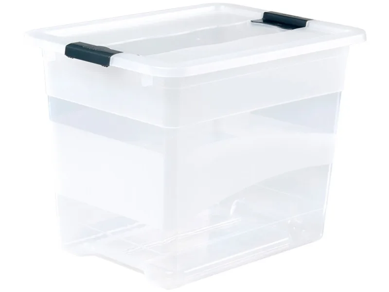 Aufbewahrungsbox KRISTALLBOX weiss 39.5x29.5x30cm
