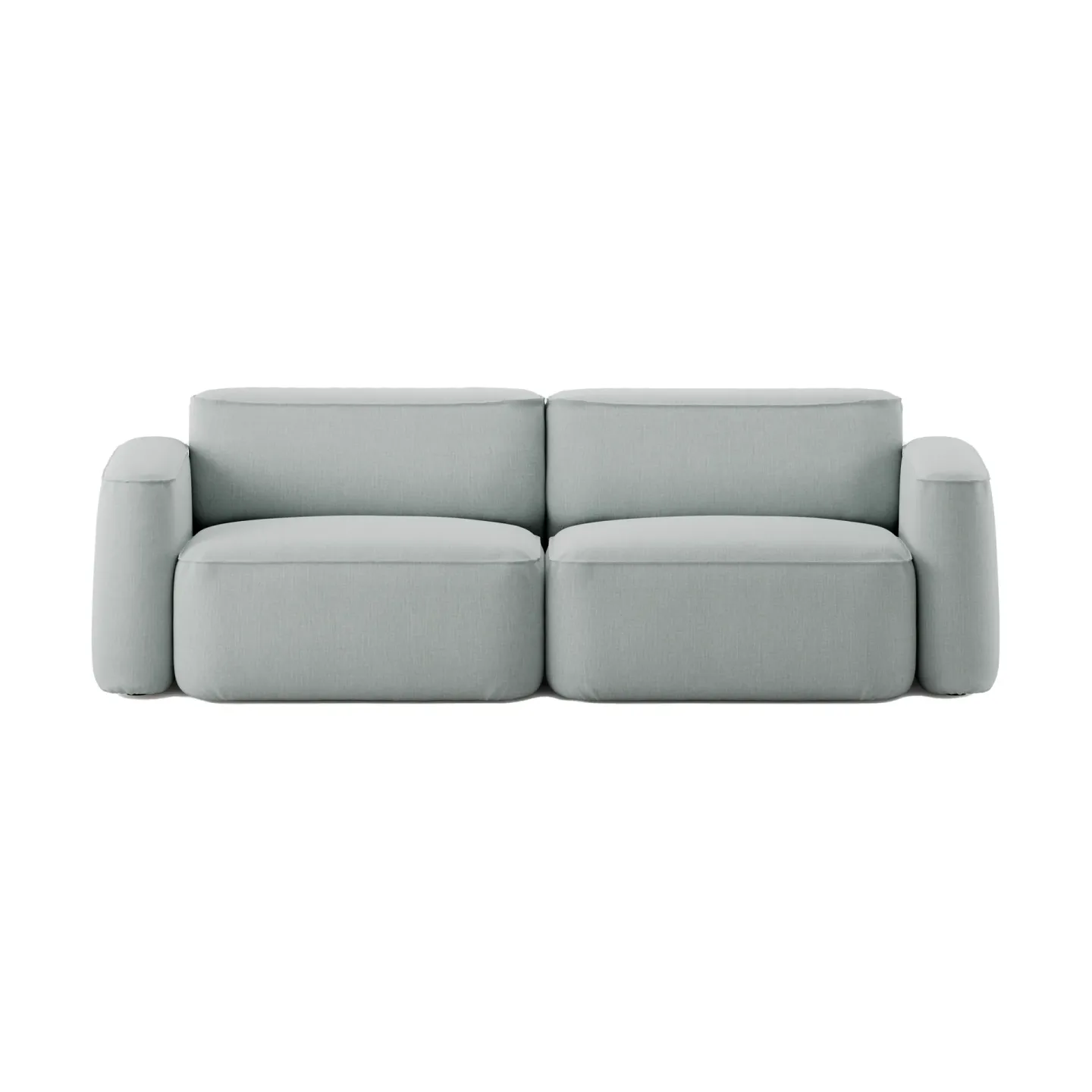 Massproductions Patch 2,5-sits soffa Linara 253 Swedish Grey