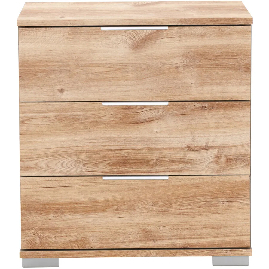 Nachttisch Peyton A Plankeneiche Holzwerkstoff B 52 H 58 cm