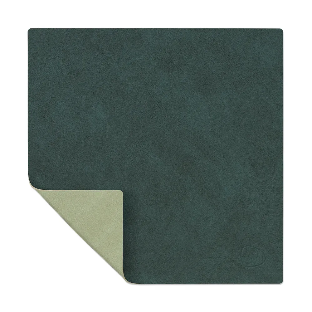 LIND DNA Nupo Platzdecke square reversibel S 1 St. Dark green-olive green